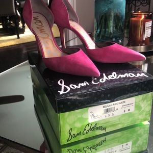 Sam Edelman Pink suede Delilah